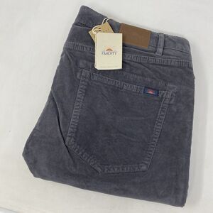 Faherty Gray Corduroy Men's Pants